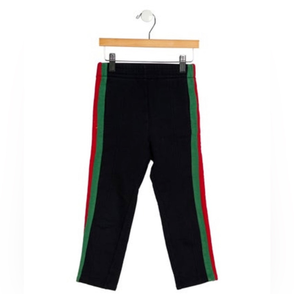Gucci Boys' Toddler Cotton Web-Trimmed Pants